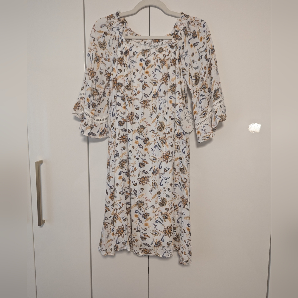 NWT Naif Short Sleeve Sundress